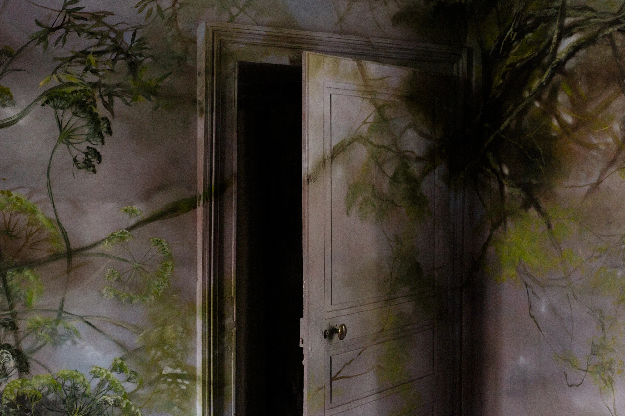 Détail du château de Beauvoir, restauré par l'artiste Claire Basler et son mari.